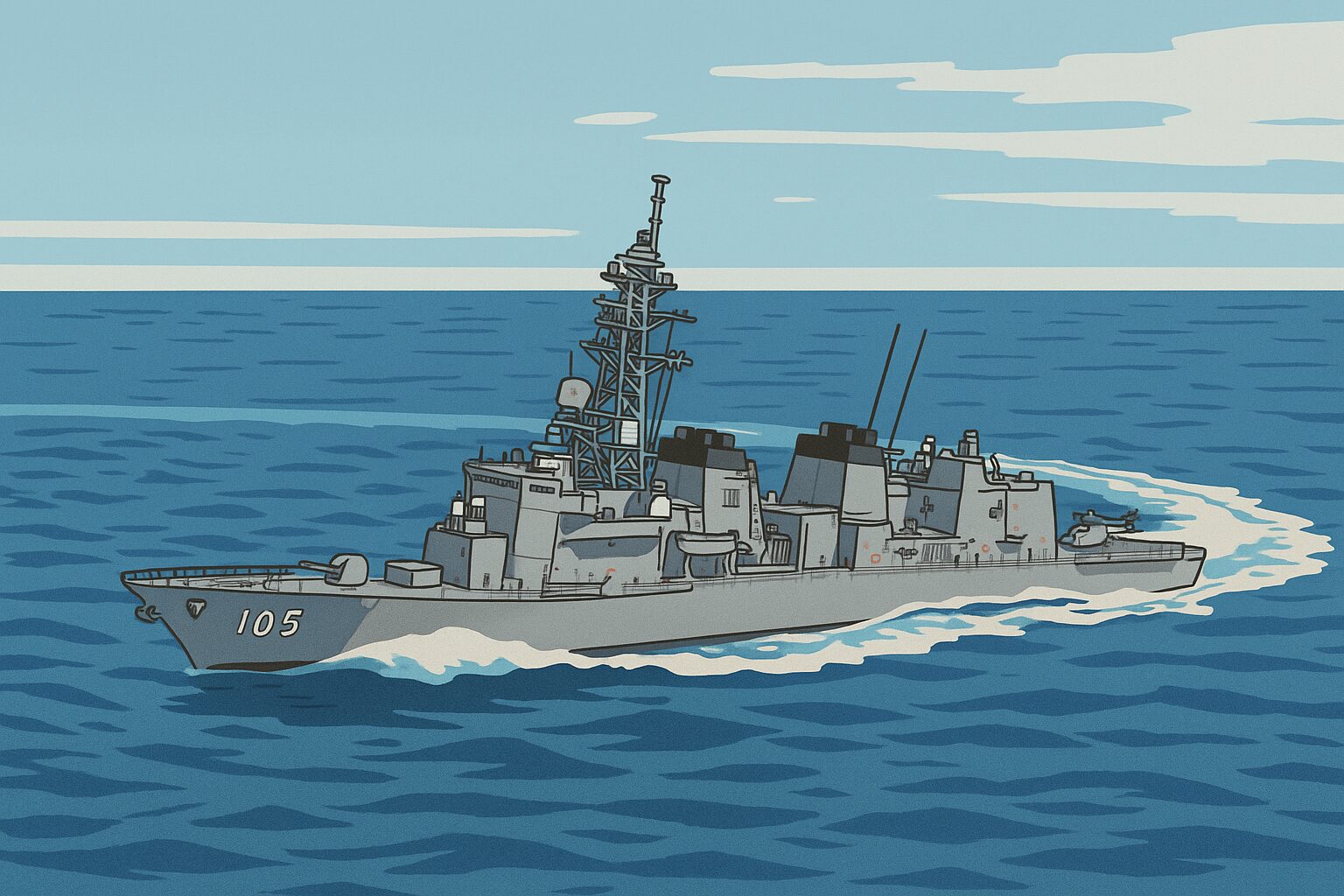 護衛艦いなづま